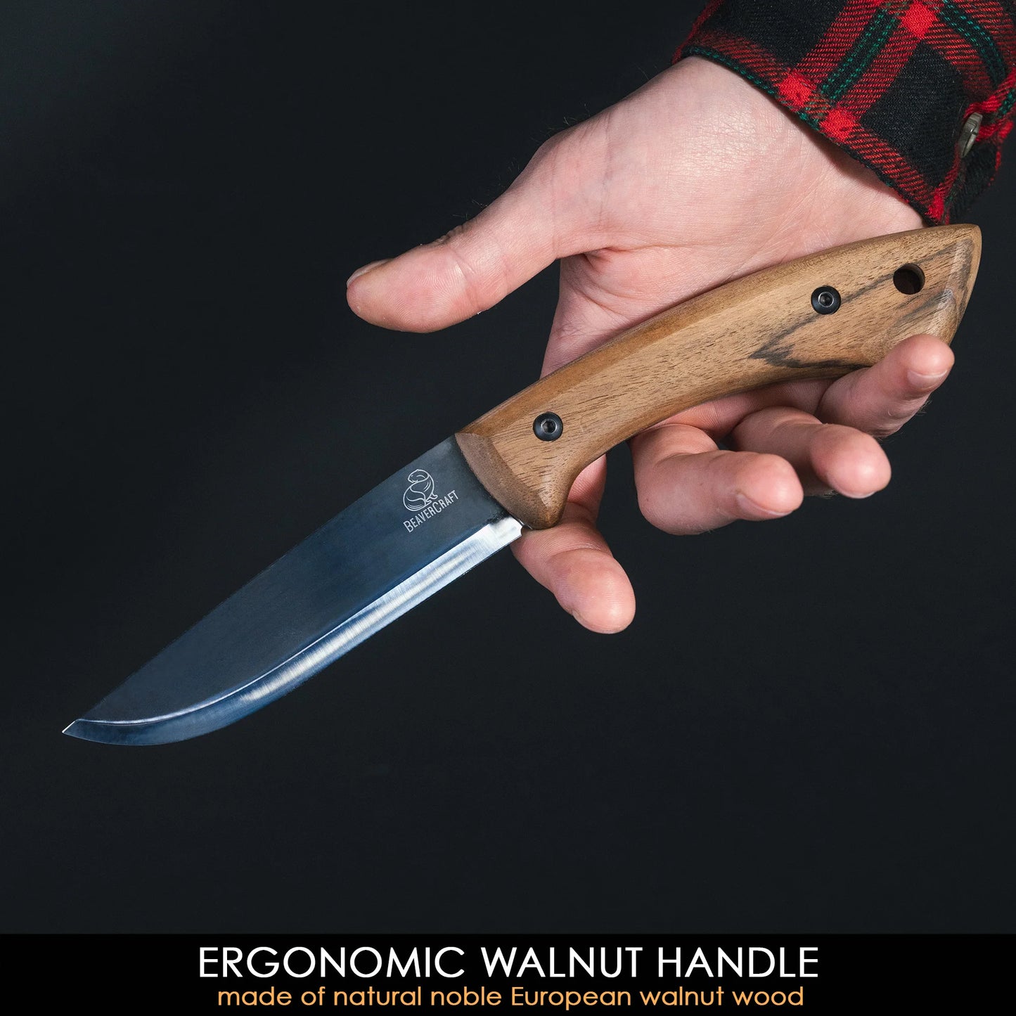 BSH1 Dune Carbon Steel Bushcraft Knife By BeaverCraft