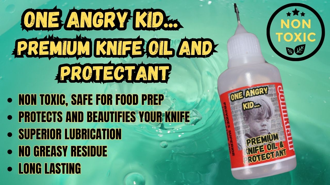 One Angry Kid Knife Oil & Protectant 4 OZ