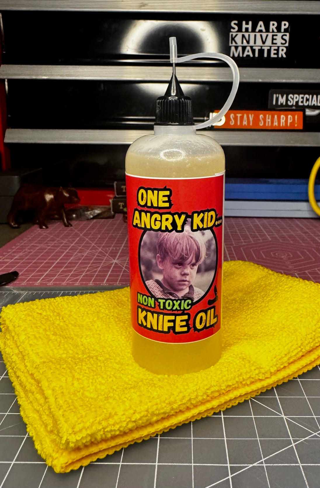 One Angry Kid Knife Oil & Protectant 4 OZ
