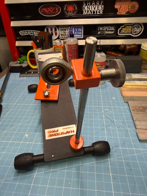Hapstone Pro Sharpening System with stones