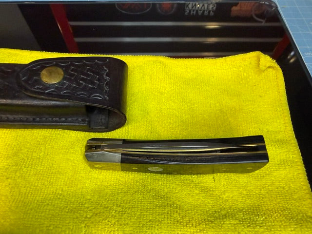 Vintage Smith & Wesson 109W  Lockback w/Sheath
