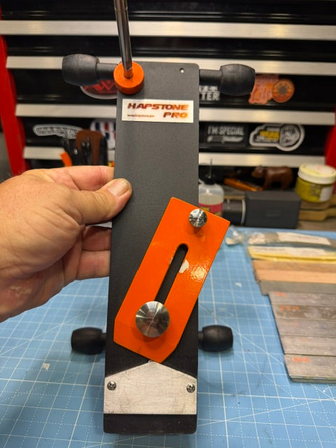 Hapstone Pro Sharpening System with stones