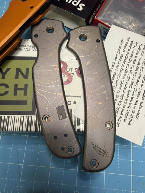 Spyderco Shaman W/Scales