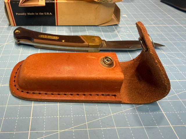 Old Timer 6OT Golden Bear Lockback Knife USA Made